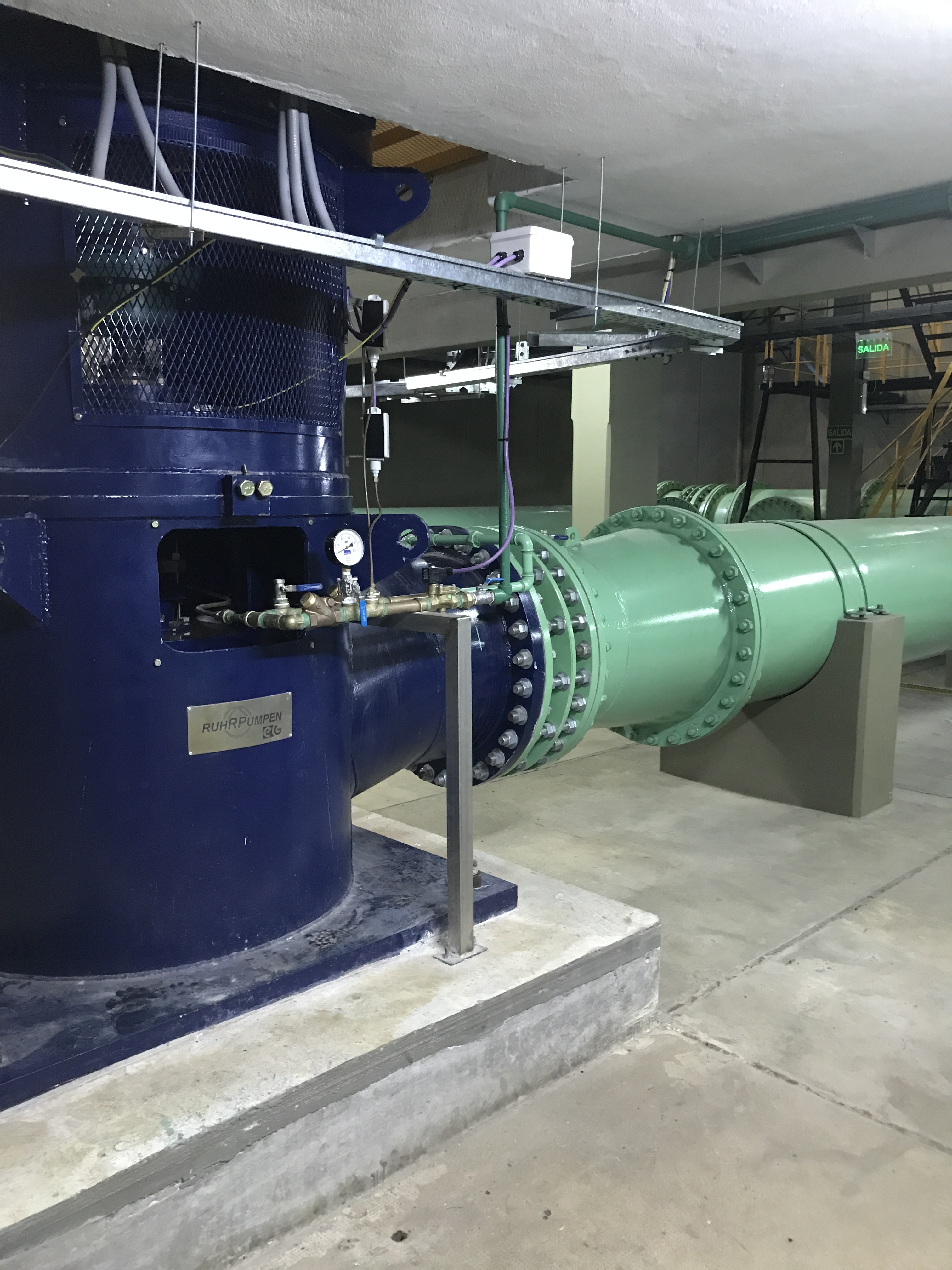 Perforación e infraestructura hidráulica