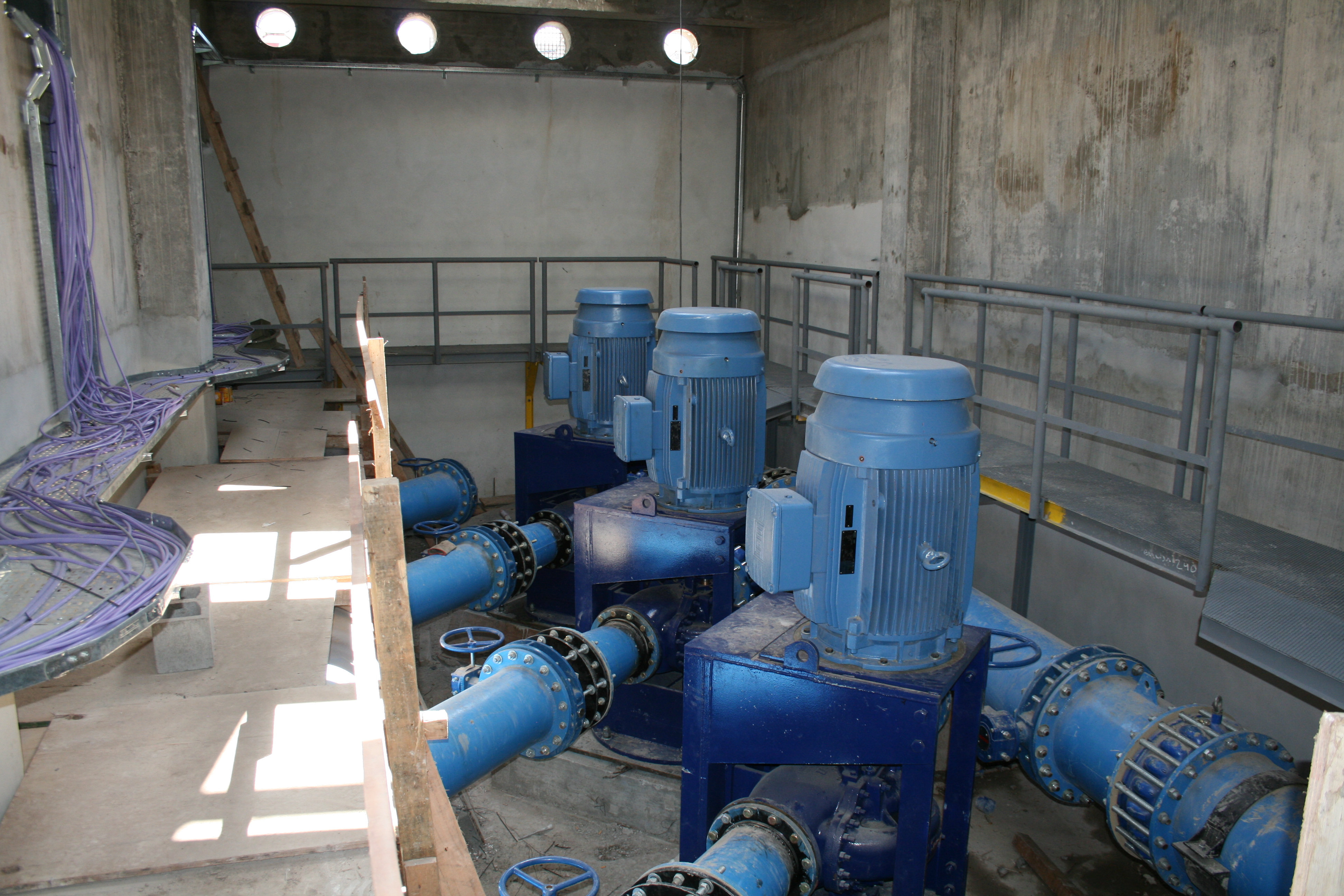Instalación industrial vinculada al agua